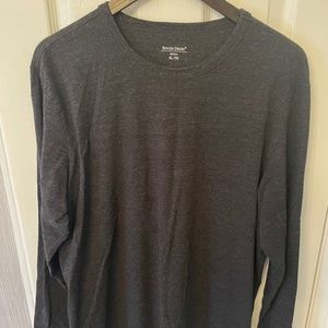 5 for $12 Charcoal long sleeve tee